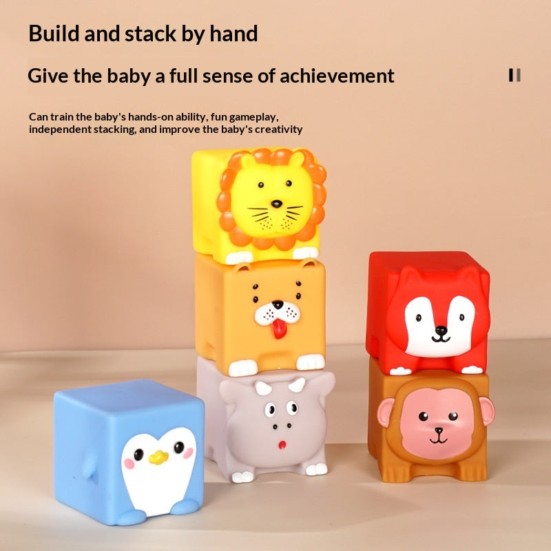 Early Education Cognitive Soft Building Blocks Educational Assembly Toys